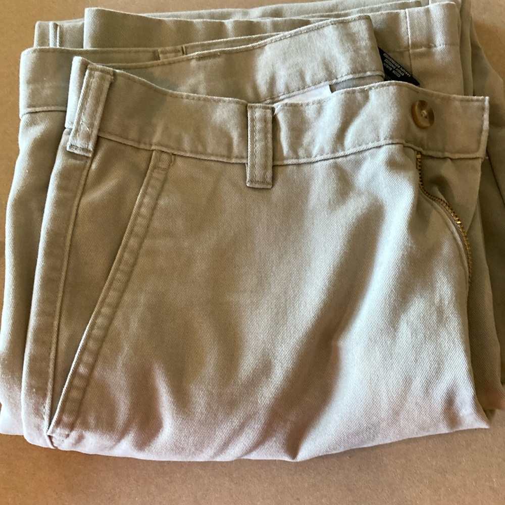 George flat front khaki pants 29x30